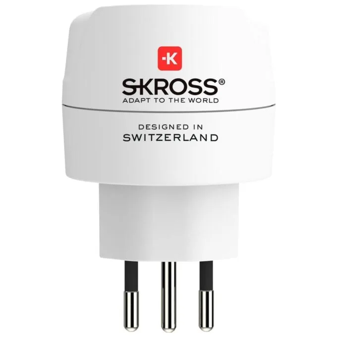 SKROSS adapter from Poland to Italy, Switzerland, Brazil — image 1