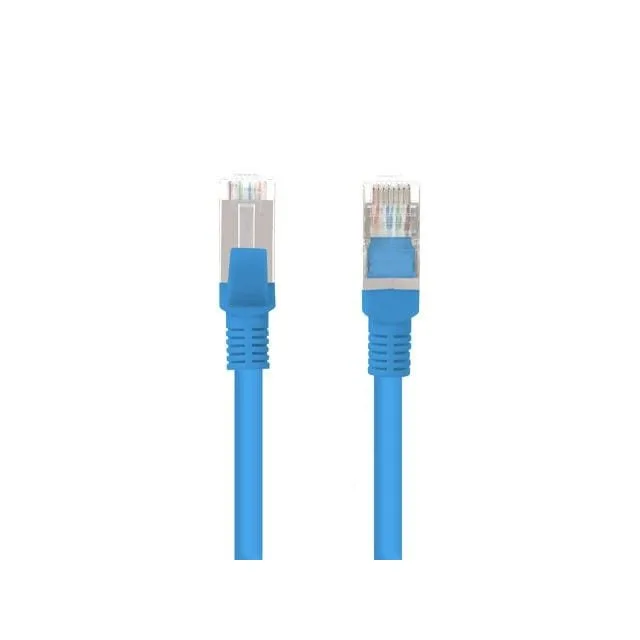 Patchcord cat.6 FTP 30M blue Fluke Passed Lanberg — image 1