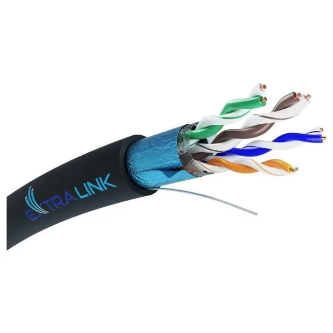 Extralink CAT5E FTP (F/UTP) V2 External 100m — image 2