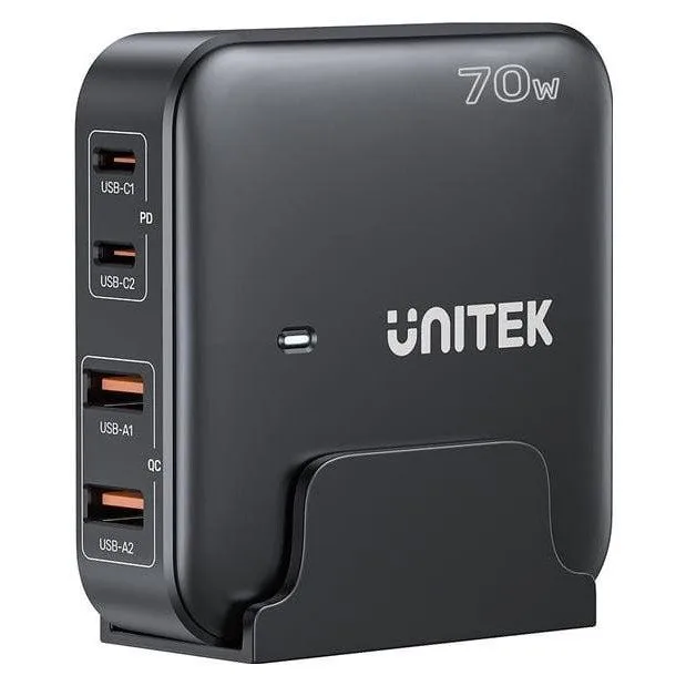 Unitek Gan 70W 2xUSB-A 2xUSB-C — image 1