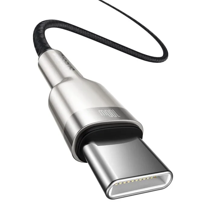 Baseus Cafule USB-C for USB-C, 100W, 2m (black) — image 3