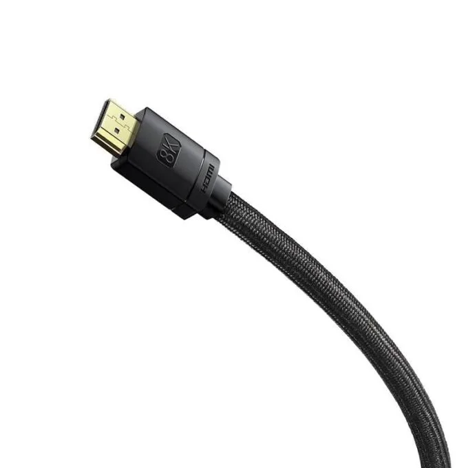 Baseus High Definition Series HDMI 2.1, 8K 60Hz, 3D, HDR, 48Gbps, 1m (black) — image 2