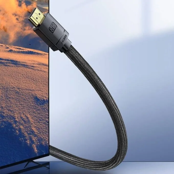 Baseus High Definition Series HDMI 2.1, 8K 60Hz, 3D, HDR, 48Gbps, 1m (black) — image 5
