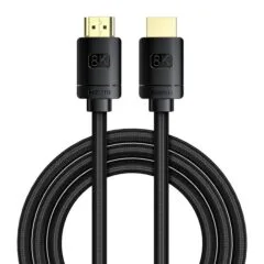 Baseus High Definition Series HDMI 2.1, 8K 60Hz, 3D, HDR, 48Gbps, 2m (black)