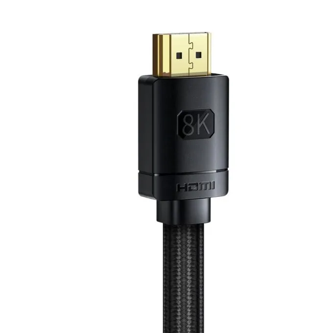 Baseus High Definition Series HDMI 2.1, 8K 60Hz, 3D, HDR, 48Gbps, 3m (black) — image 2
