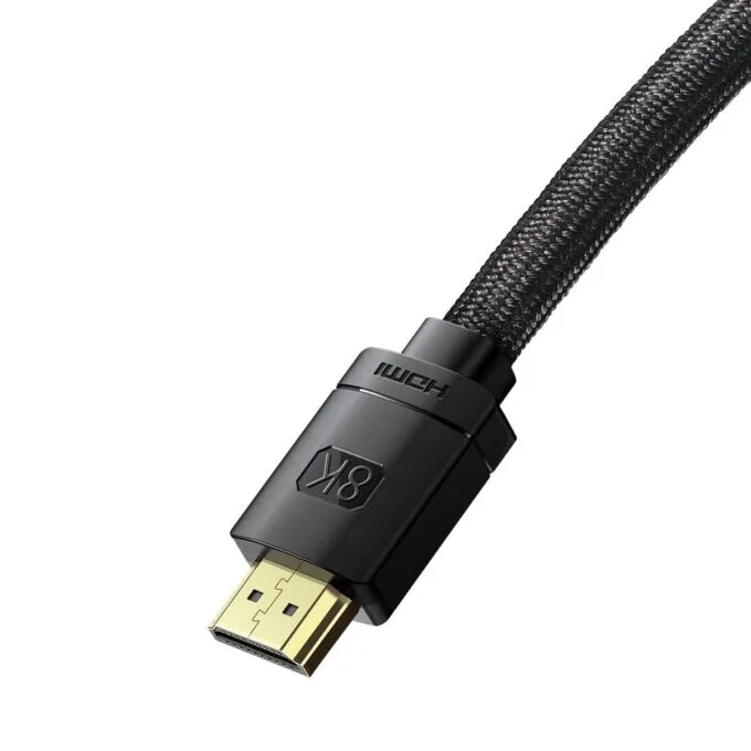 Baseus High Definition Series HDMI 2.1, 8K 60Hz, 3D, HDR, 48Gbps, 3m (black) — image 3