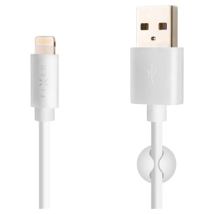 Fixed USB/Lightning 2m, white — image 1