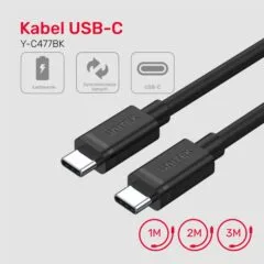 Unit USB cable Type-C for USB Type-C 3m
