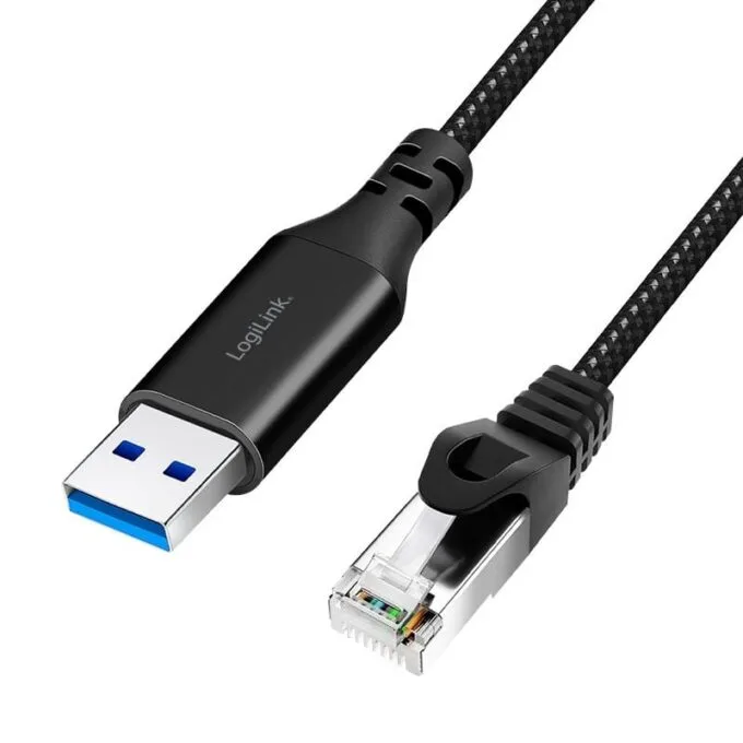 LogiLink USB 3.0 - RJ45 1.5m — image 1