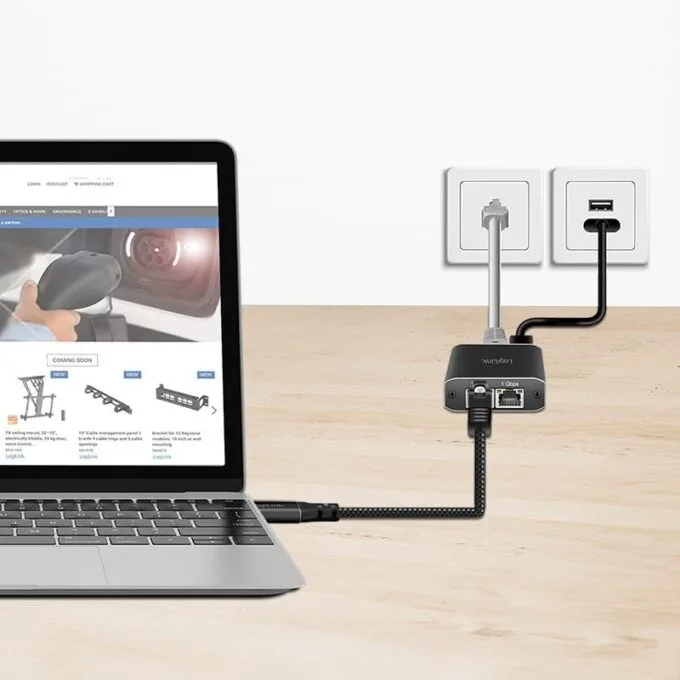 LogiLink USB 3.2 type C - RJ45 1.5m — image 3