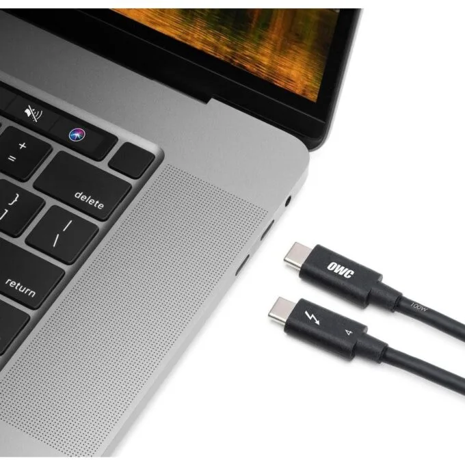 OWC Thunderbolt 4 2.0m black — image 2