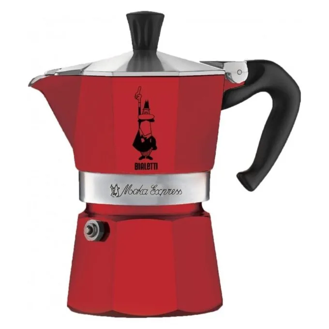 Bialetti Moka Express 6TZ (300 ml) red — image 1