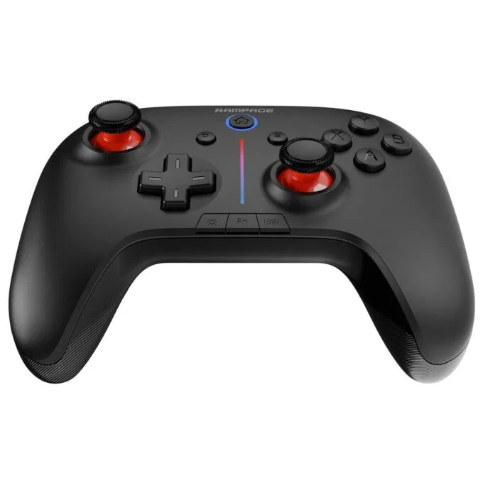 Rampage Hydra Pro Pad Wireless RGB 2.4G Hall, Magnetic Drains Black — image 2