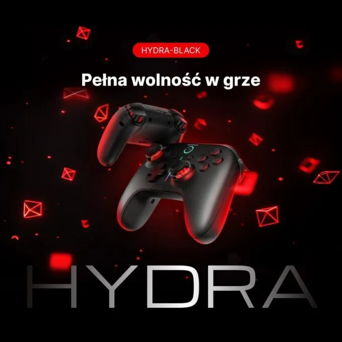 Rampage Hydra Pro Pad Wireless RGB 2.4G Hall, Magnetic Drains Black — image 9