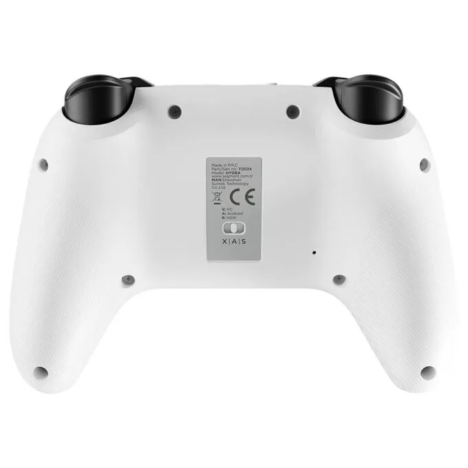 Rampage Hydra Pro Pad wireless RGB 2.4G Hall, magnetic discharges white — image 6