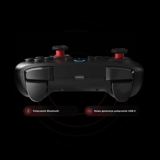 Rampage Hydra Pro Pad wireless RGB 2.4G Hall, magnetic triggers with charging station black — image 15