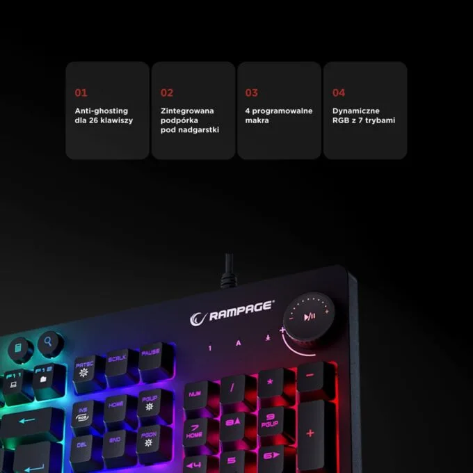 Rampage Simula RGB black — image 6