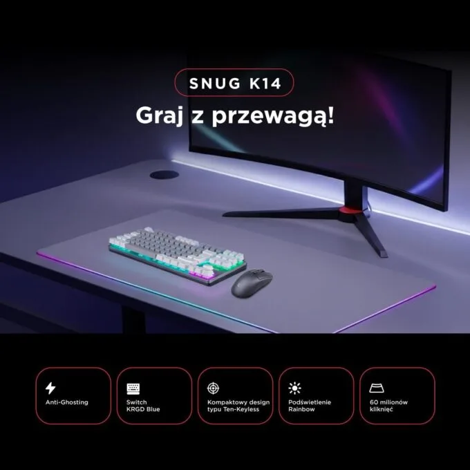 Rampage Snug RGB KRGD Blue grey and white — image 6