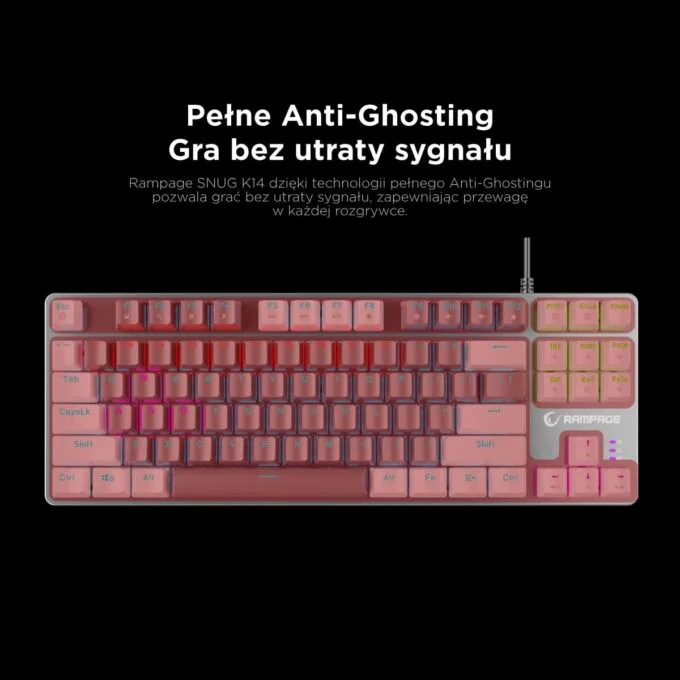 Rampage Snug RGB KRGD Red grey and white — image 7