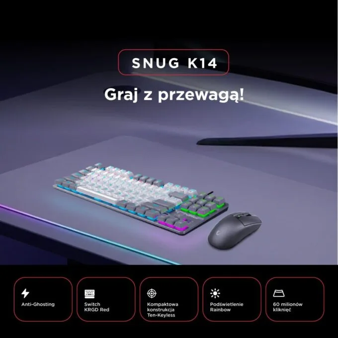 Rampage Snug RGB KRGD Red white and grey — image 6