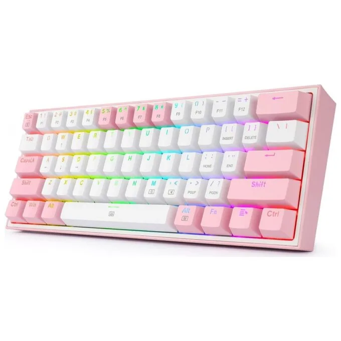 Redragon K617 Fizz RGB white/pink — image 3