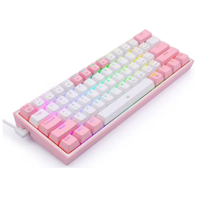 Redragon K617 Fizz RGB white/pink — image 5