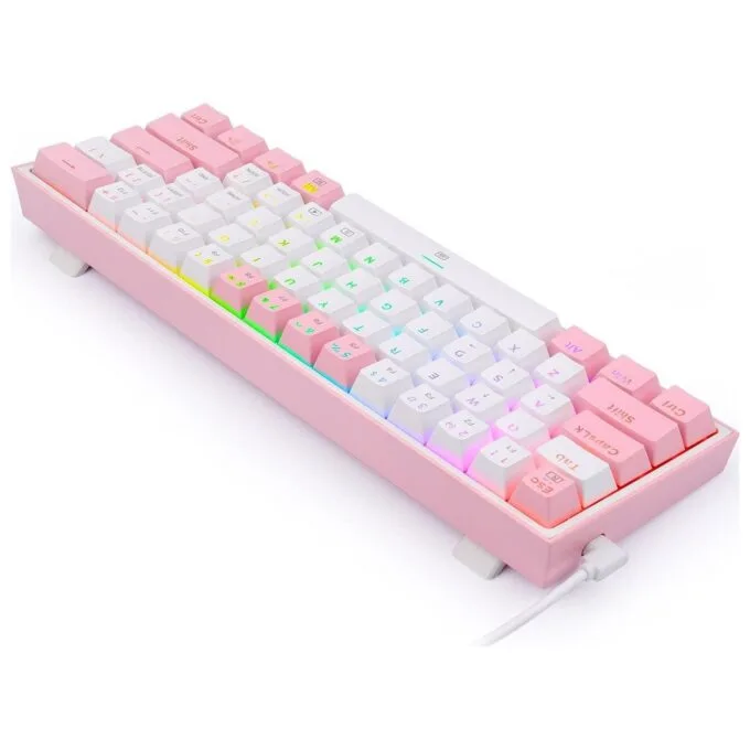 Redragon K617 Fizz RGB white/pink — image 6