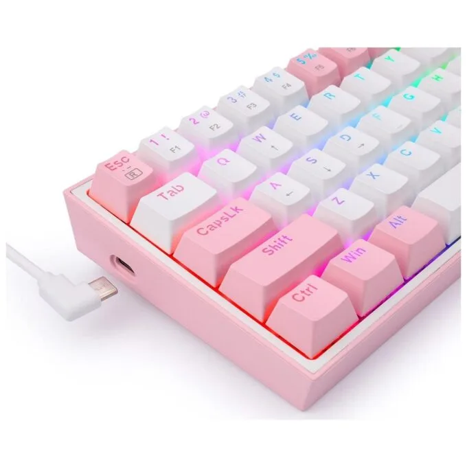 Redragon K617 Fizz RGB white/pink — image 7