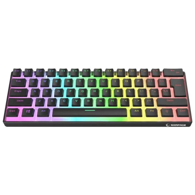 Rampage RADIANT K11 RGB RED Black — image 2