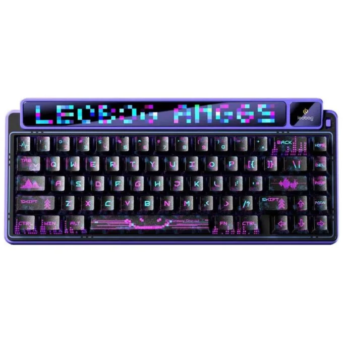 Leobog gasket AMG65 Purple LightFeather switch RGB — image 1
