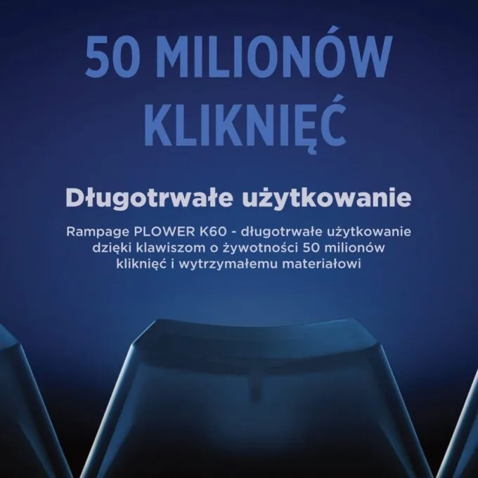 Rampage POWERRK60 Blue Switch White — image 8