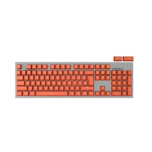 Genesis Lead 300 Orange Double Shot Keycaps — image 1