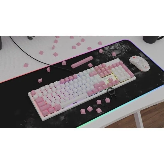 Genesis Lead 300 Pink Double Shot Keycaps — image 5