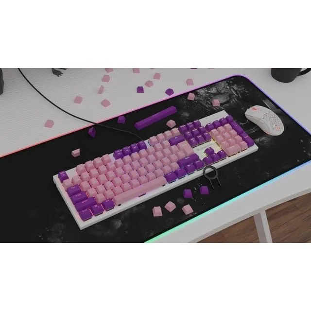 Genesis Lead 300 Pink Double Shot Keycaps — image 6
