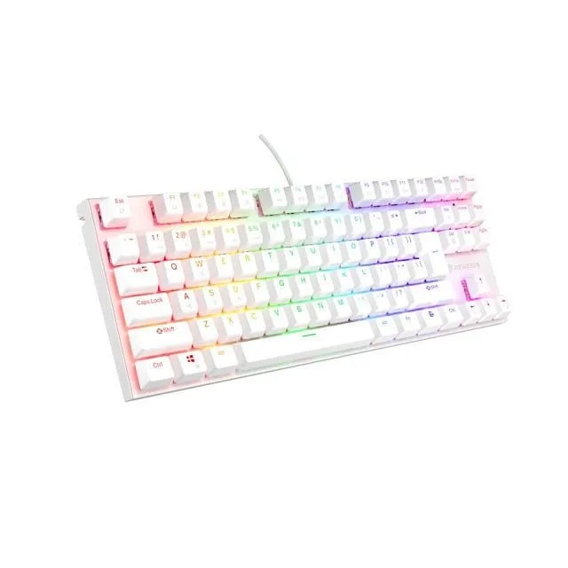 Genesis Thor 303 TKL RGB white Outemu Peach Silent — image 1