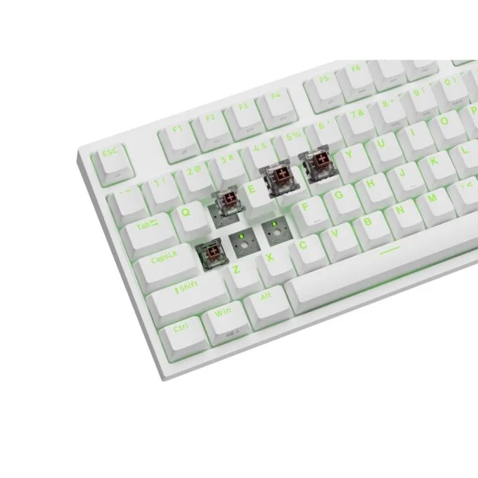 Genesis Thor 404 TKL white RGB Kailh Box Brown V2 — image 15