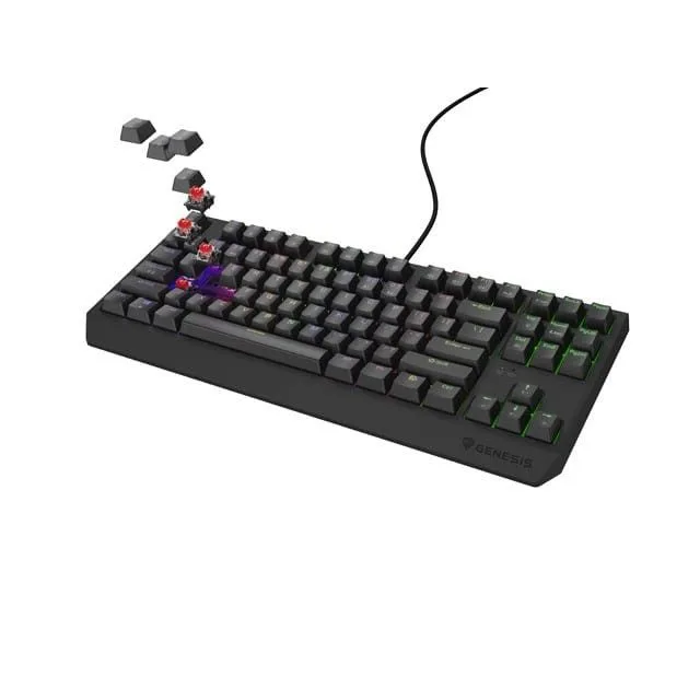 Genesis Thor 230 TKL black RGB Outem Red — image 3
