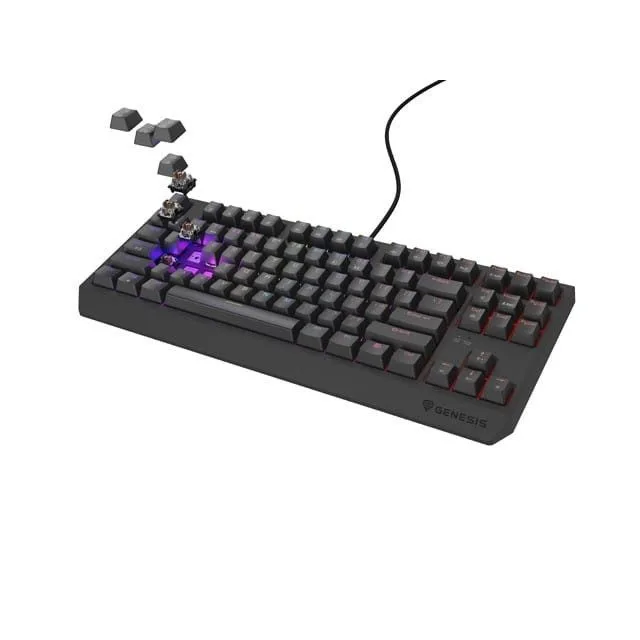 Genesis Thor 230 TKL black RGB Outem Brown — image 2