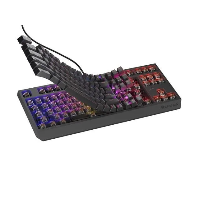 Genesis Thor 230 TKL black RGB Outem Brown — image 4