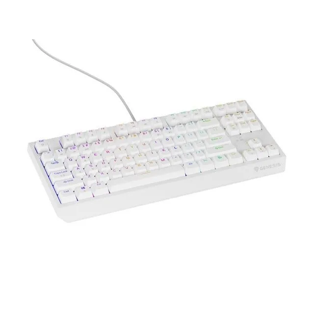 Genesis Thor 230 TKL white RGB Outem Brown — image 4