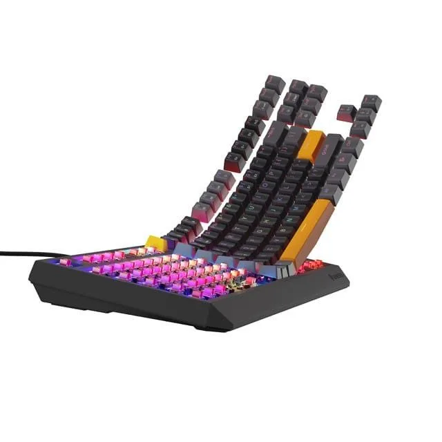 Genesis Thor 230 TKL Anchor Gray Positive RGB Outem Red — image 8
