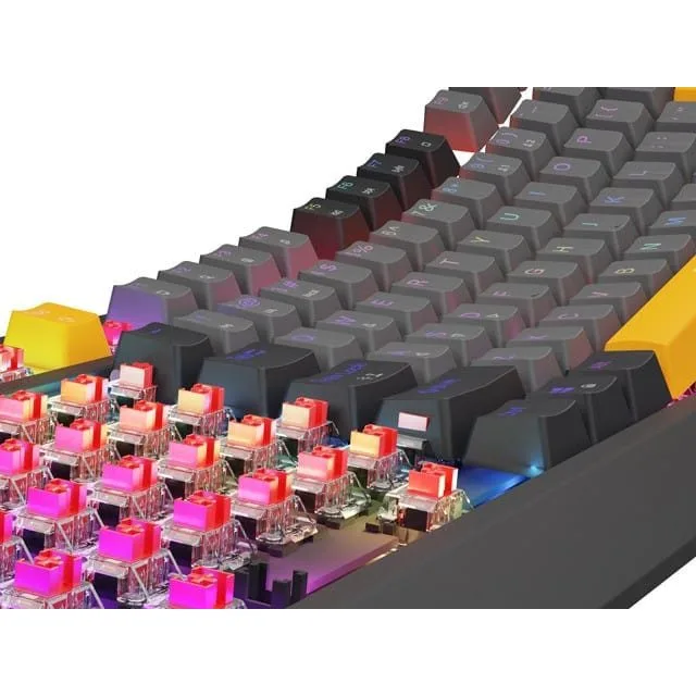 Genesis Thor 230 TKL Anchor Gray Negative RGB Outem Red — image 14
