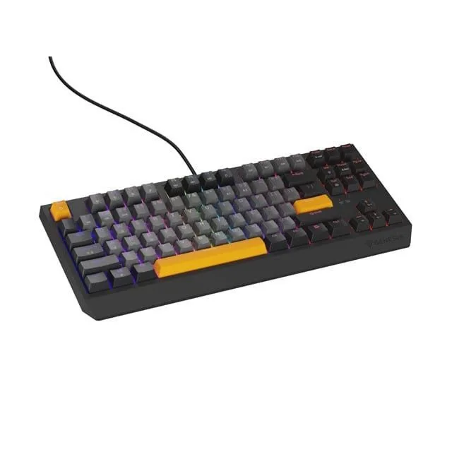 Genesis Thor 230 TKL Anchor Gray Negative RGB Outem Red — image 4