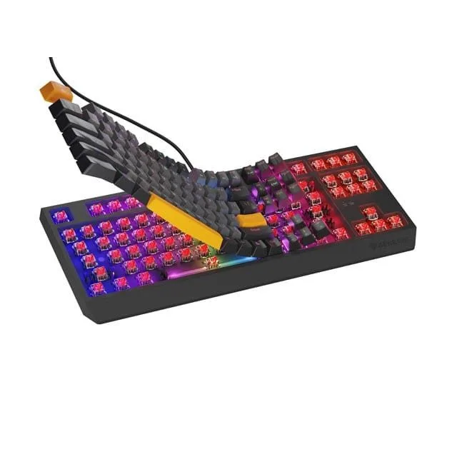 Genesis Thor 230 TKL Anchor Gray Negative RGB Outem Red — image 5