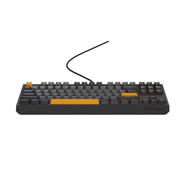 Genesis Thor 230 TKL Anchor Gray Negative RGB Outem Red — image 6