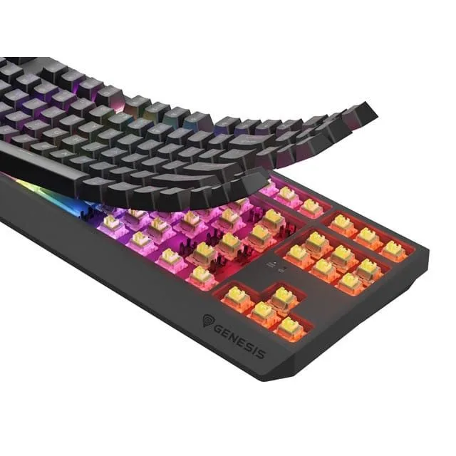 Genesis Thor 230 TKL Wireless Black RGB Outem Silent Lemon — image 4