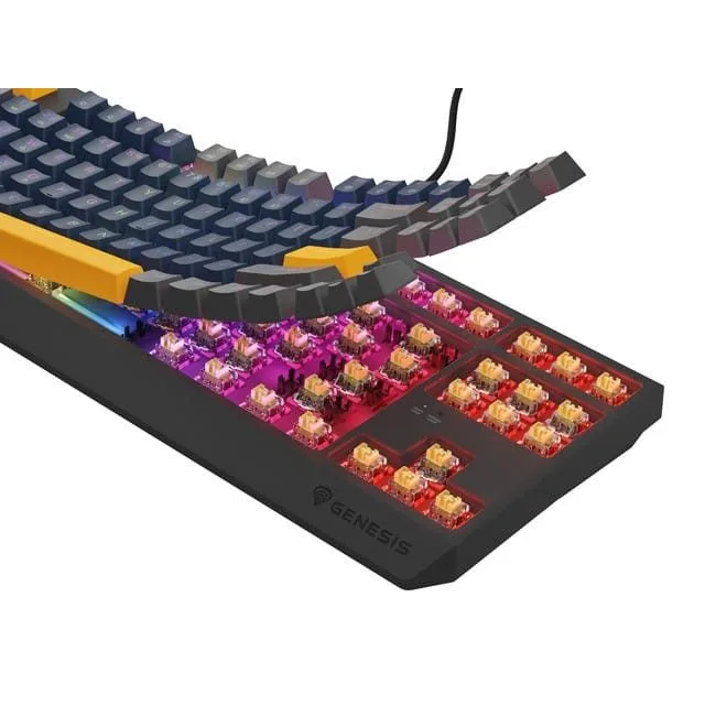 Genesis Thor 230 TKL Naval Blue Positive RGB Outemu Panda — image 5