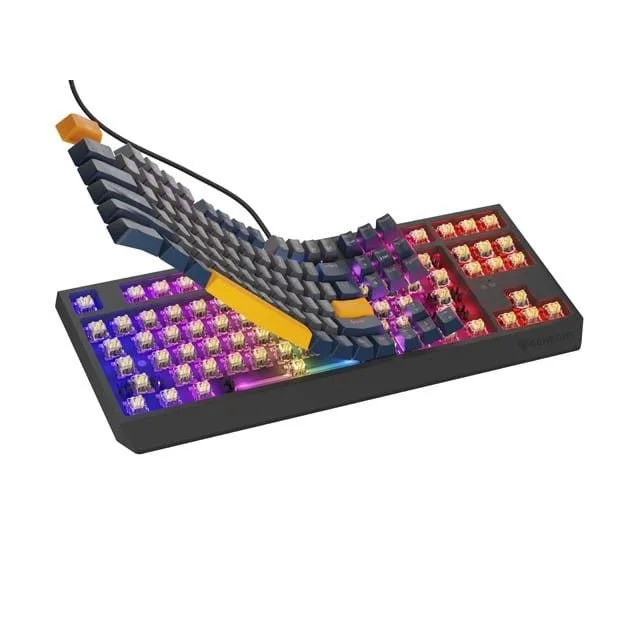 Genesis Thor 230 TKL Naval Blue Negative RGB Outemu Panda — image 15