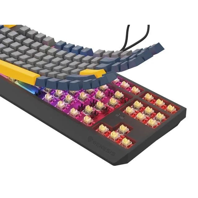 Genesis Thor 230 TKL Naval Blue Negative RGB Outemu Panda — image 5