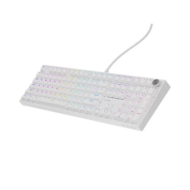 Genesis Thor 404 White RGB Outemu Peach Silent — image 6